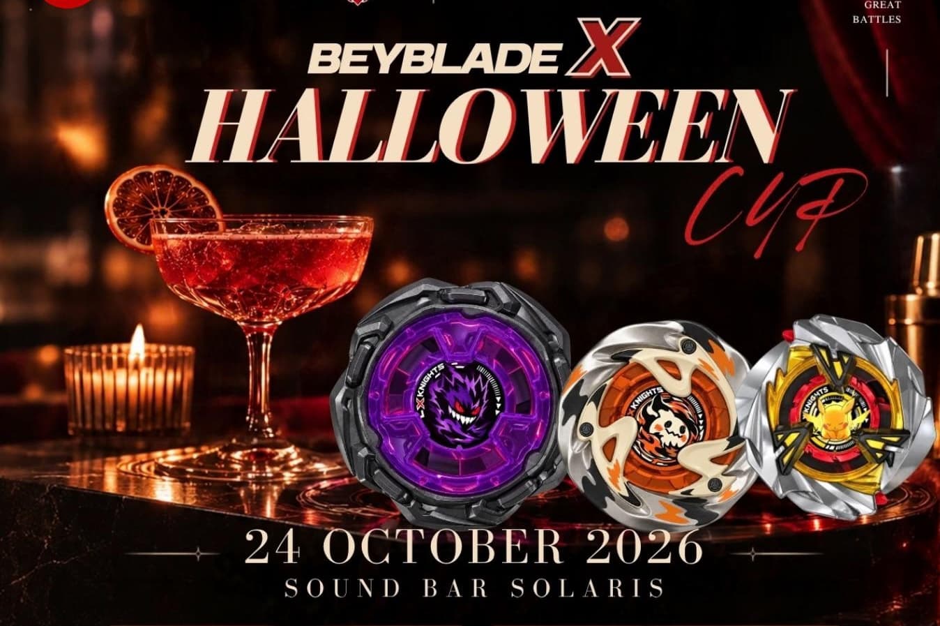 ๐ BEYBLADE X HALLOWEEN CUP โ 21+ ONLY