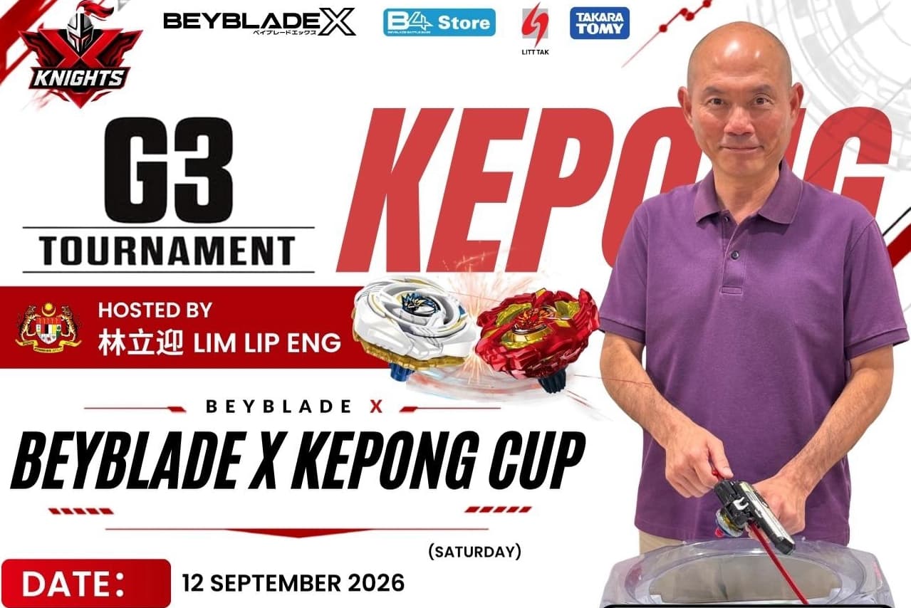 π₯ BEYBLADE X G3 KEPONG CUPπ₯